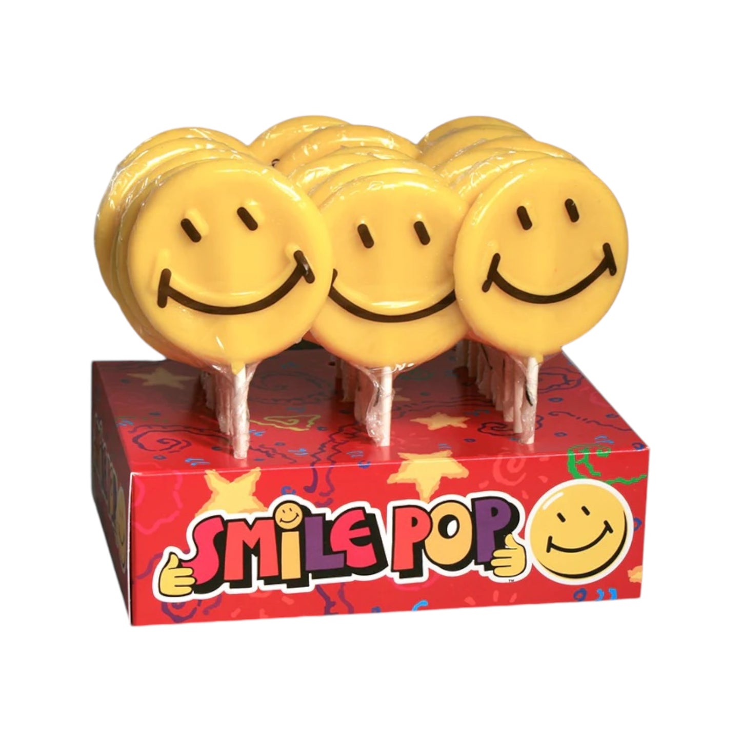 Smiley Face Lollipop, 1.5 oz (3 inch)