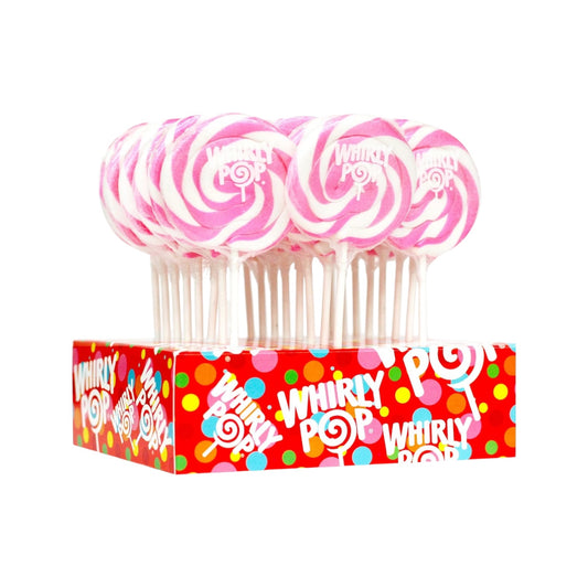 Light Pink Whirly Pop Lollipop, 1.5 oz (3 inch)