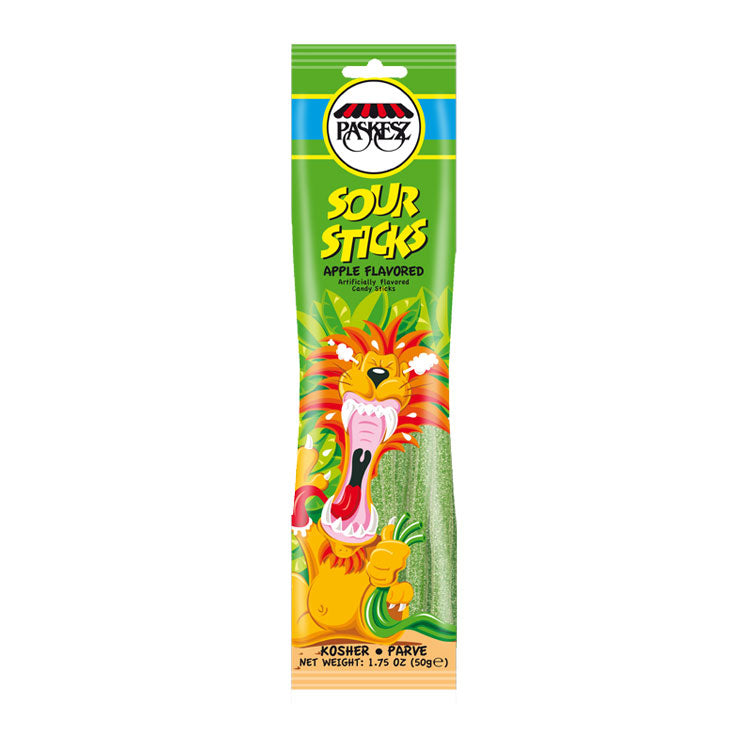 Paskesz Sour Sticks Apple