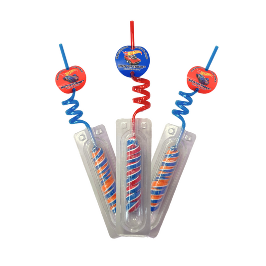 Hot Wheels Pop Straws