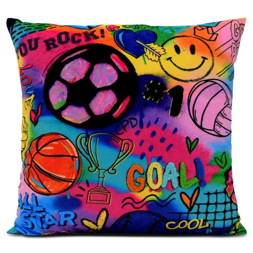 Fun Sports Autograph Pillow