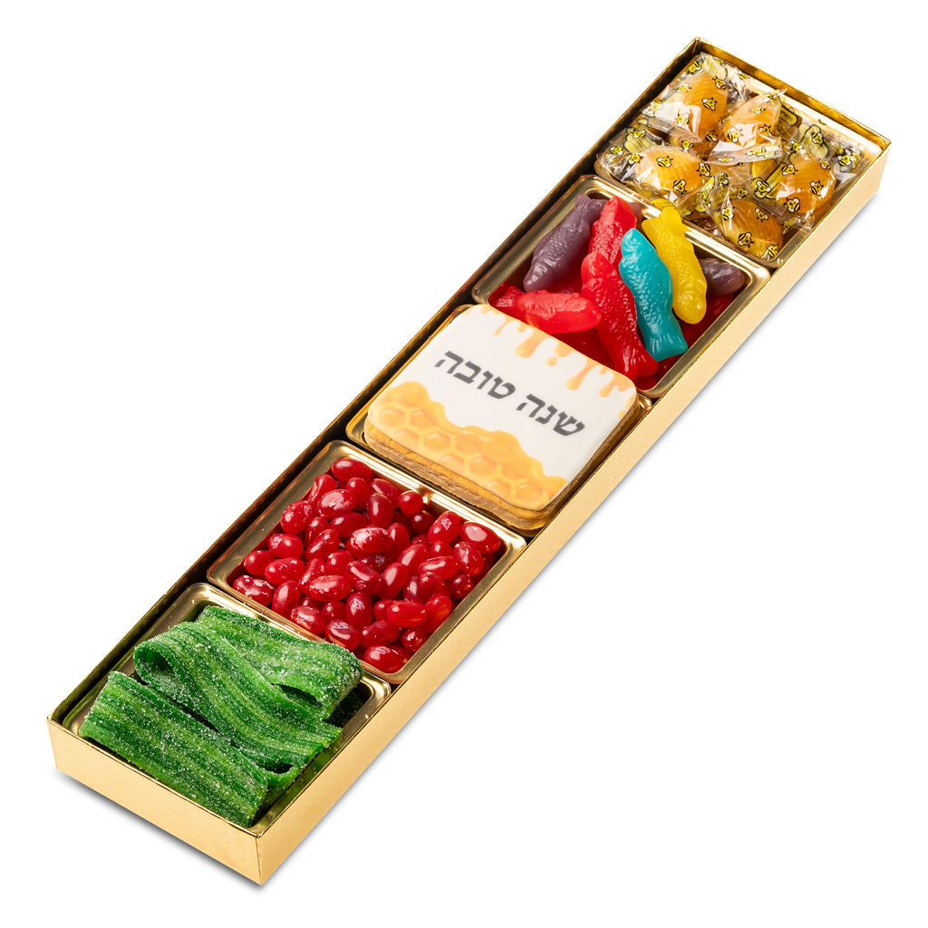 Long 5 Section Rosh Hashana Tray