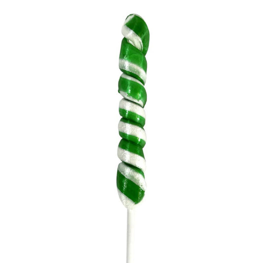 "Lulav" Dark Green Mini Unicorn Lollipop, Single Lollipop