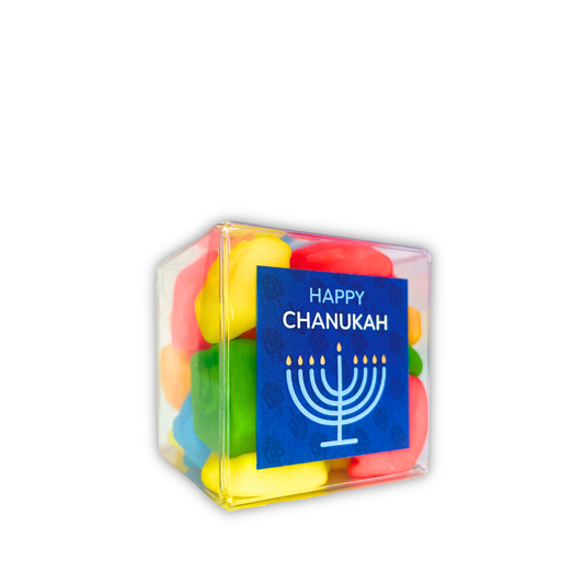 Dreidel Gummies, Candy Cubes