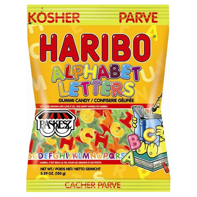 Haribo Alphabet Letter