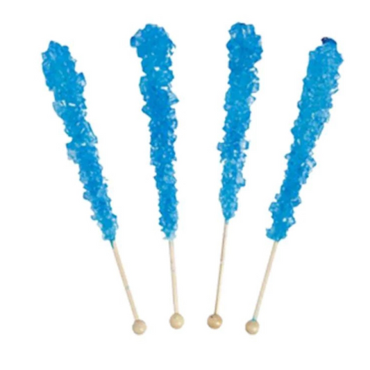 Dark Blue Rock Candy (Raspberry Flavour), Each