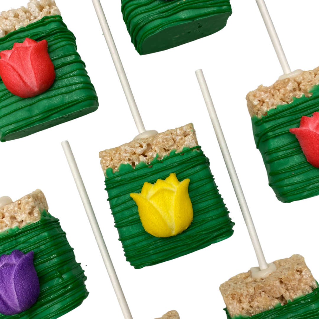 Tulip Rice Krispie Treats