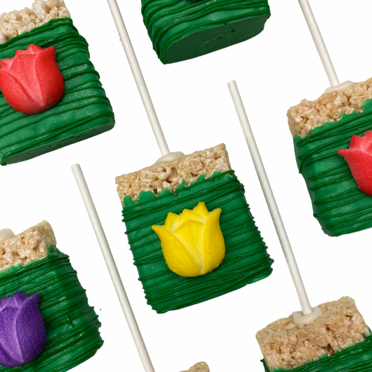 Tulip Rice Krispie Treats